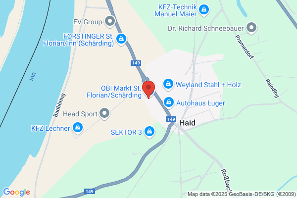 OBI Holzzuschnitt-Service im Markt St. Florian/Schärding