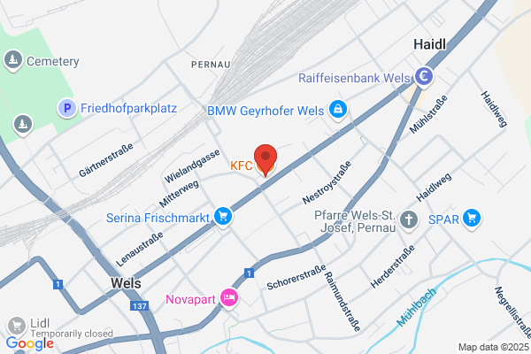 Swietelsky AG, Filiale Ingenieurtiefbau, Standort Wels