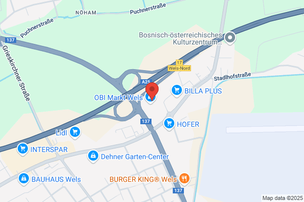 OBI Farbmisch-Service im Markt Wels