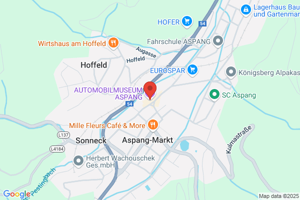 Automobilmuseum in Aspang/ Wechsel NOe u Volkskundliches Berufe-Lehr-Museum