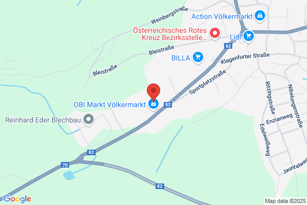 OBI Farbmisch-Service im Markt Völkermarkt
