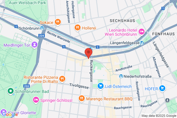 Atelier in der Schoenbrunnerstrasse