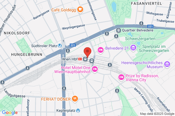 Budget Autovermietung - Wien Hauptbahnhof