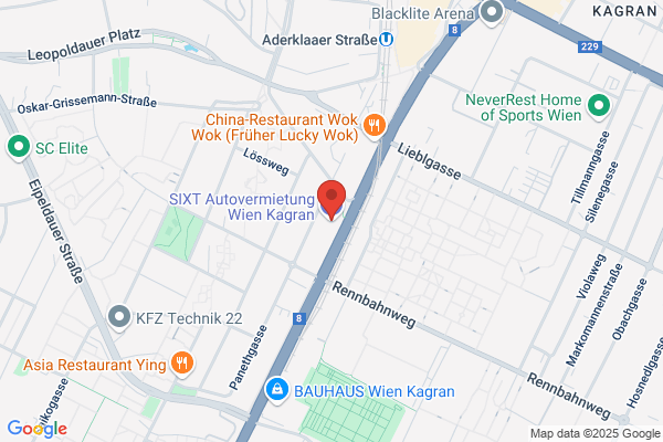 SIXT Autovermietung Wien Kagran
