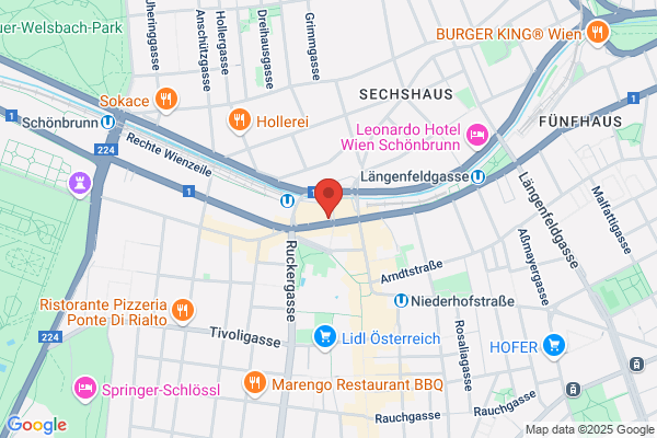 Taxistandplatz Schoenbrunnerstrasse/ Ecke Margaretenguertel