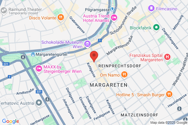 Matratzen Concord Filiale Wien 19.