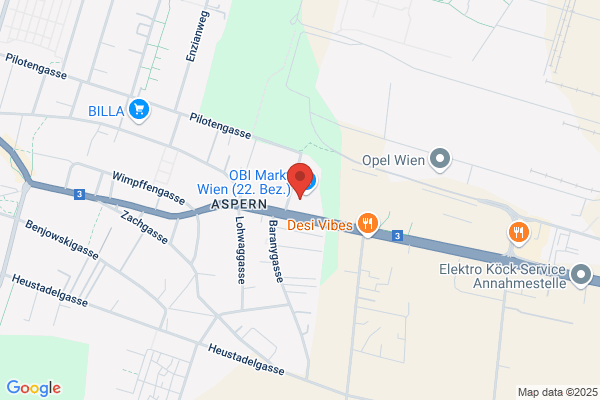 OBI Mietgeräte und Werkzeugverleih Wien (22. Bez.)