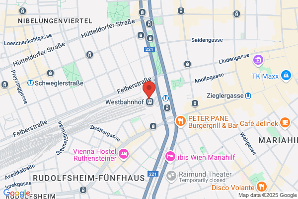 Wien, Westbahnhof