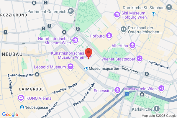 Kunsthistorisches Museum mit Museum fuer Voelkerkunde und oesterreichischem Theatermuseum