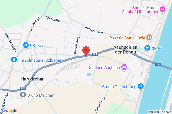 Oesterr. Bundesbahnen Bahnhof Aschach