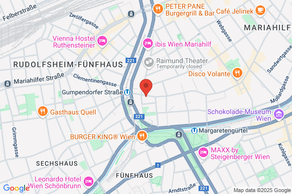 E & F Pflänzel GmbH, Pfaff Nähmaschinen, Repräsentanz Wien