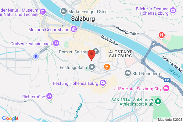 Goldhaubengruppe der Mozartstadt Salzburg