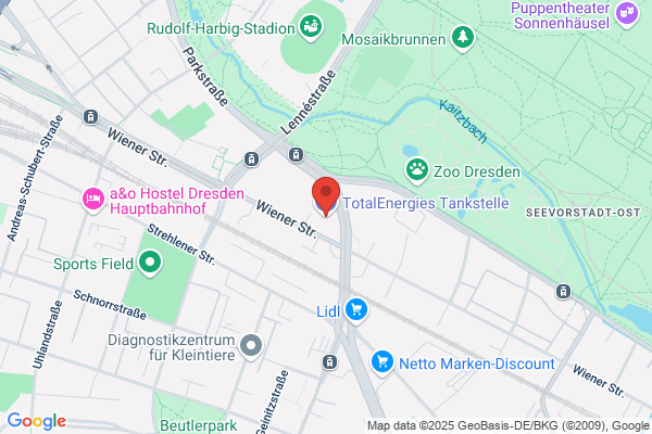 Temper Stroh Tankstelle