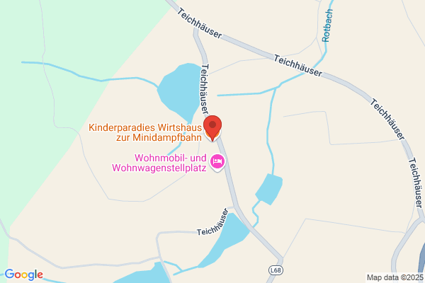 Gasthaus zur Mini-Dampfbahn
