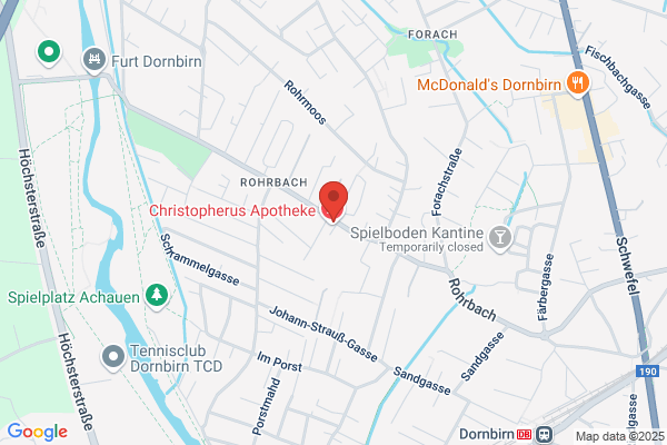 CHRISTOPHERUS Apotheke I. Steinlechner-Stoeckler, A. Steinlechner OHG