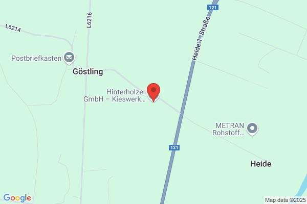 Hinterholzer GmbH – Kieswerk Aschbach/Göstling