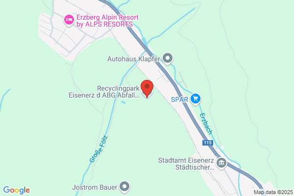 Recyclingpark Eisenerz der ABG Abfall Beteiligungs GmbH und Co KG