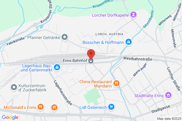 OeBB Bahnhof Enns