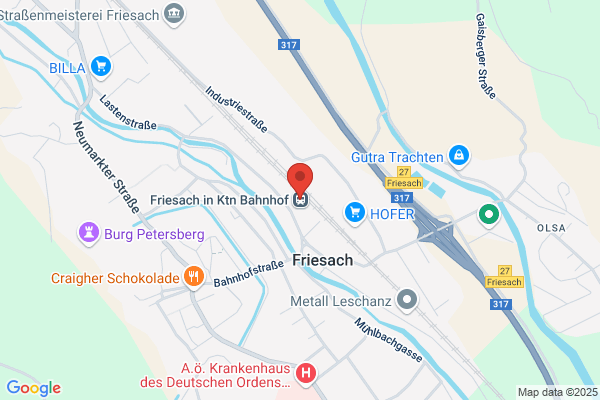 OeBB Bahnhof Friesach