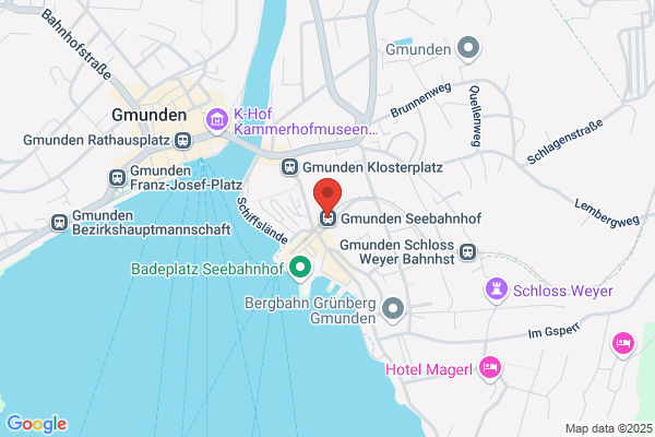 Bahnhof Gmunden Seebahnhof