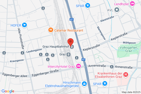 OBB-Reisebuero am Bahnhof