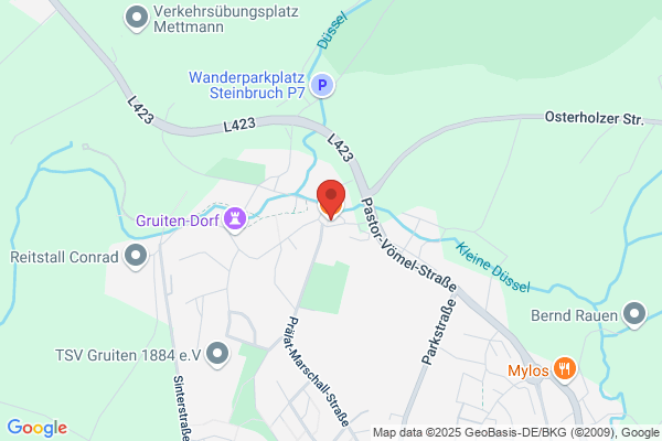 Cafe im Dorf