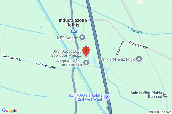 Gebrueder Weiss Paket- dienst Gesellschaft m.b.H. Zweigniederlassung Sulz