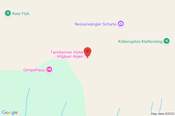 Tannheimer Huette - Allgaeuer Alpen - Paechter Maria Scheiber
