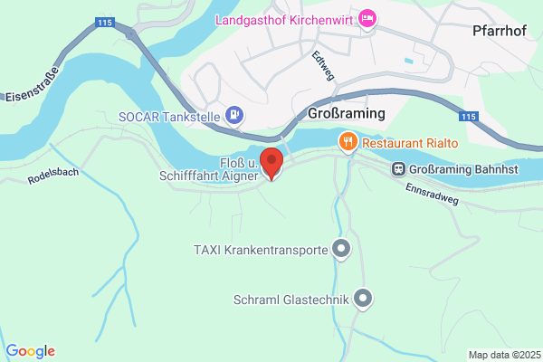 Schifffahrt u Floßfahrt Aigner