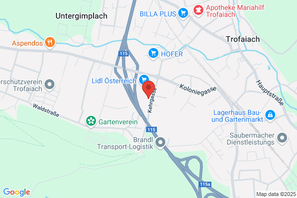 Swietelsky AG, ZNL Steiermark/ Filiale Tiefbau, Gebietsbauleitung Trofaiach