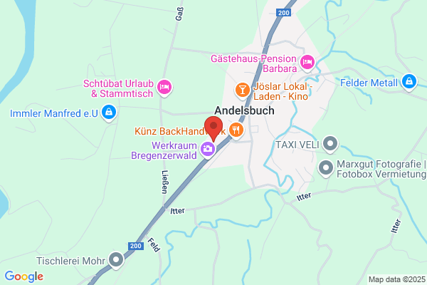 Andelsbuch Tourismus