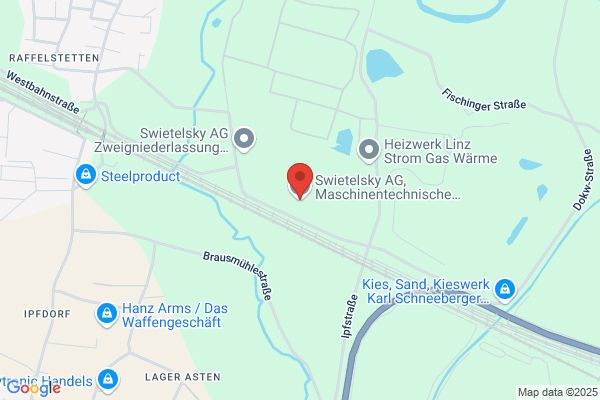 Swietelsky AG, Maschinentechnische Abteilung, Standort Asten