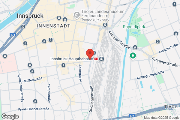 Postamt 6025 Innsbruck