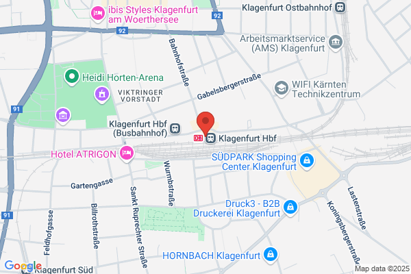 Postbuszentrum Klagenfurt