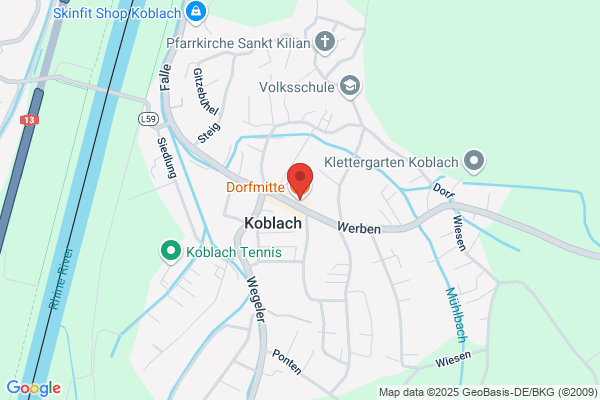Cafe im Dorf