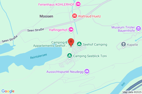 Camping, Appartements & Restaurant Seehof am Reintalersee