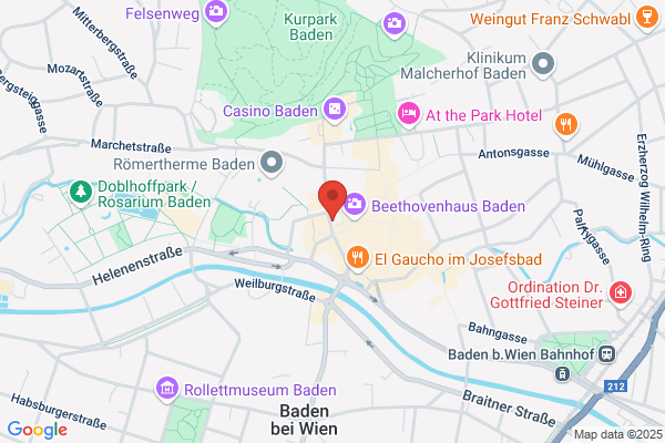 Badener Uhrenklinik W Grueneis