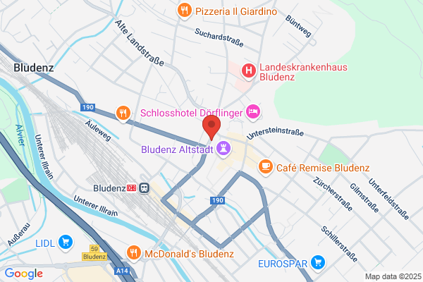 Siebdruck+schrift, Bludenz