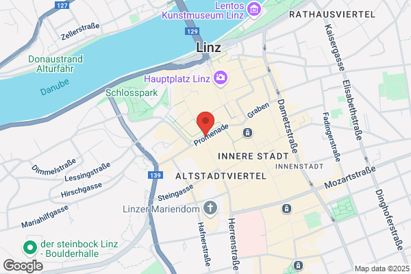 Linz, Promenade