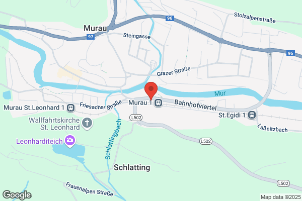 Bahnhof Murau - Steiermarkbahn