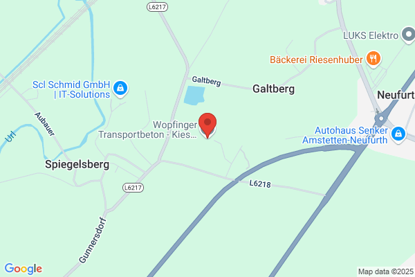 Wopfinger Transportbeton Ges.m.b.H - Kies- und Recyclingwerk Mauer
