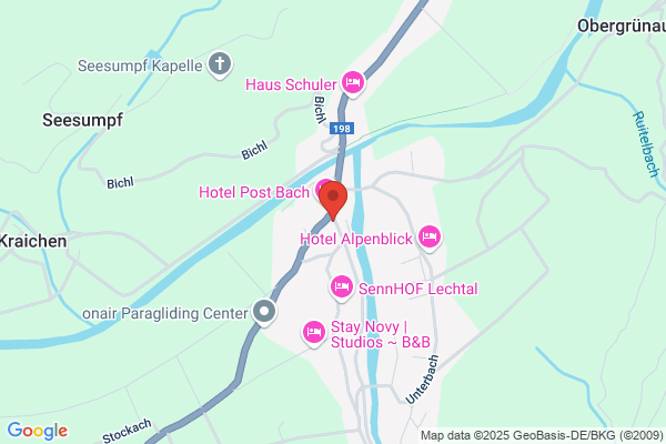Postamt 6653 Bach Lechtal