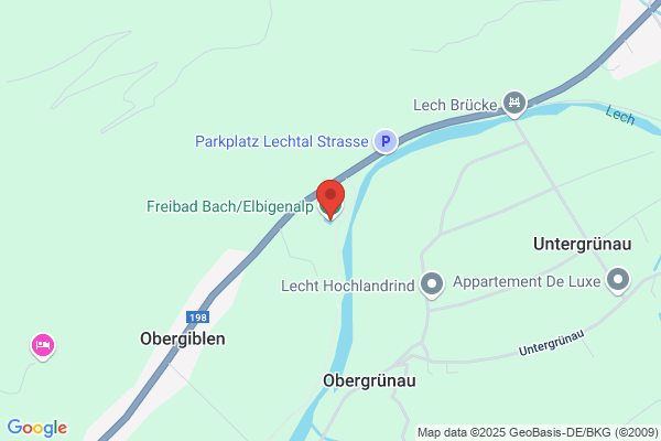 Schwimmbad Oberlechtal