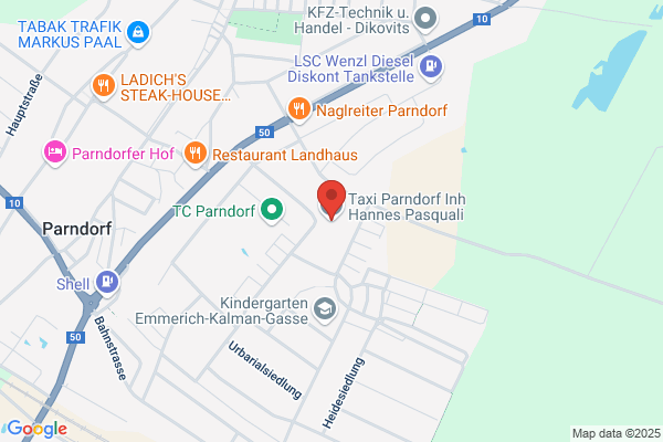 Taxi PARNDORF Inh Hannes Pasquali
