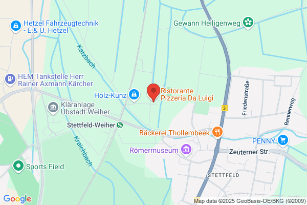 PIZZERIA RISTORANTE LUIGI MAUSZUSTELLUNG