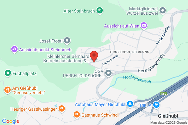 Kleinlercher Bernhard Betriebsausstattung & Präsentationstechnik