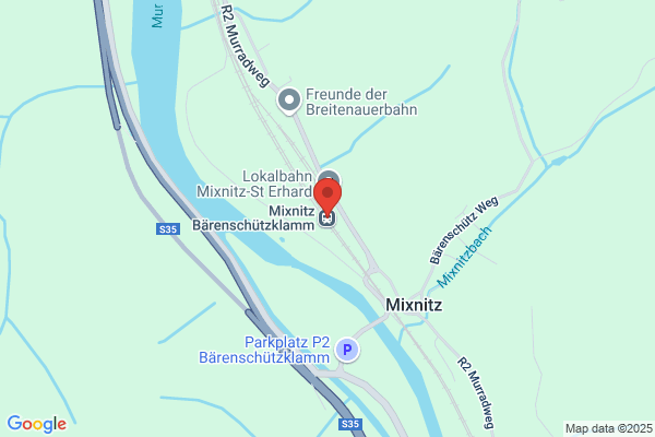 Bahnhof Mixnitz- Baerenschuetzklamm