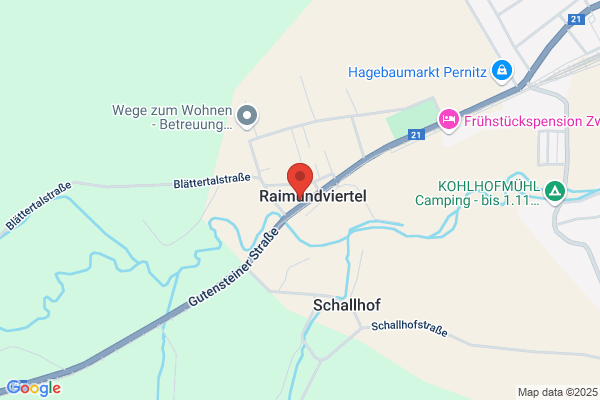 Fruehstueckspension i Raimundviertel