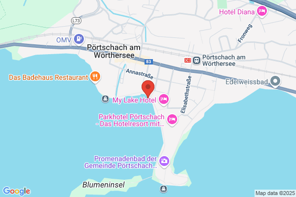 Strandbad der Gemeinde Poertschach am Woerther See
