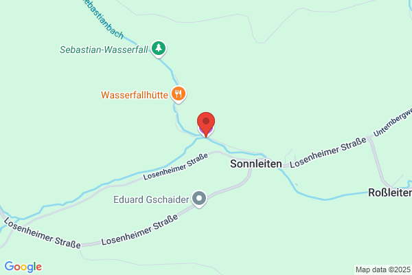 Wasserfall-Wirt